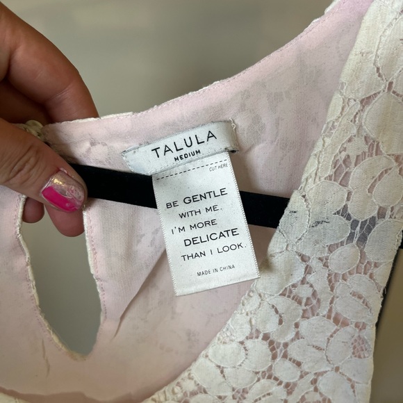 Lace talula top - Picture 2 of 3